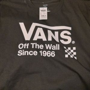 Two Van's Tshirts Large